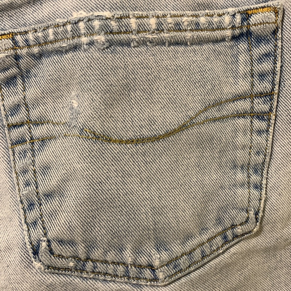 3 for $15 Sale- Vintage Pepe Jeans London England High Waisted Denim Shorts - Picture 10 of 11